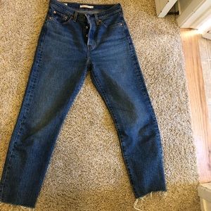Levi’s wedge jeans